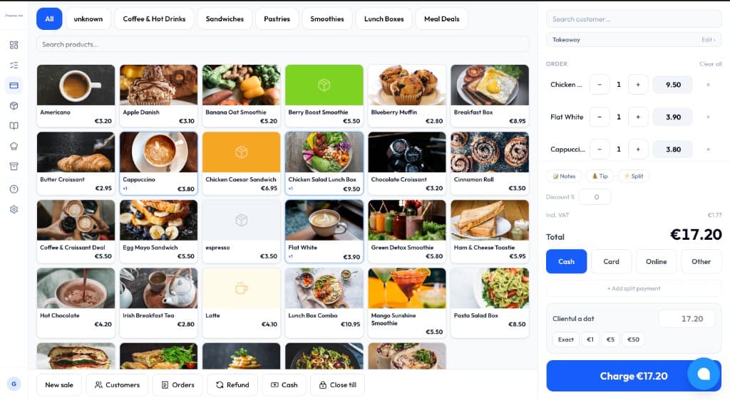 franchisetech POS pentru baruri